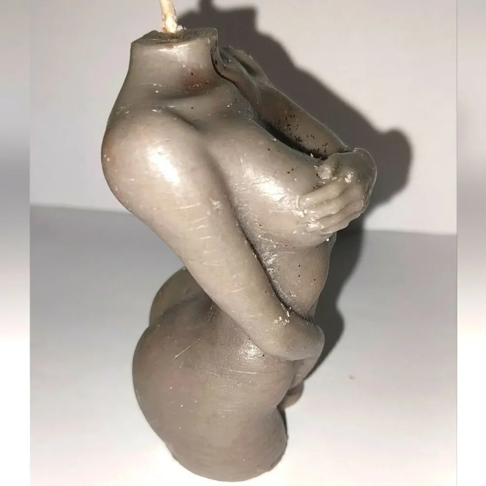 Hand crafted, goddess limited edition  sculpted candle